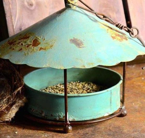 XL Metal Antique 2024 Bird Feeder