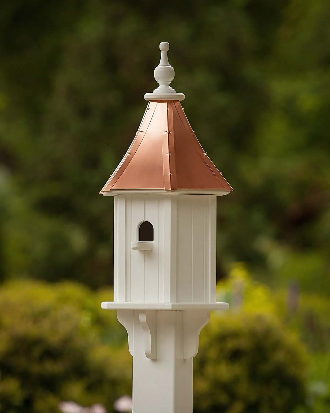 Copper Roof Birdhouse 28x10- 1 Perch