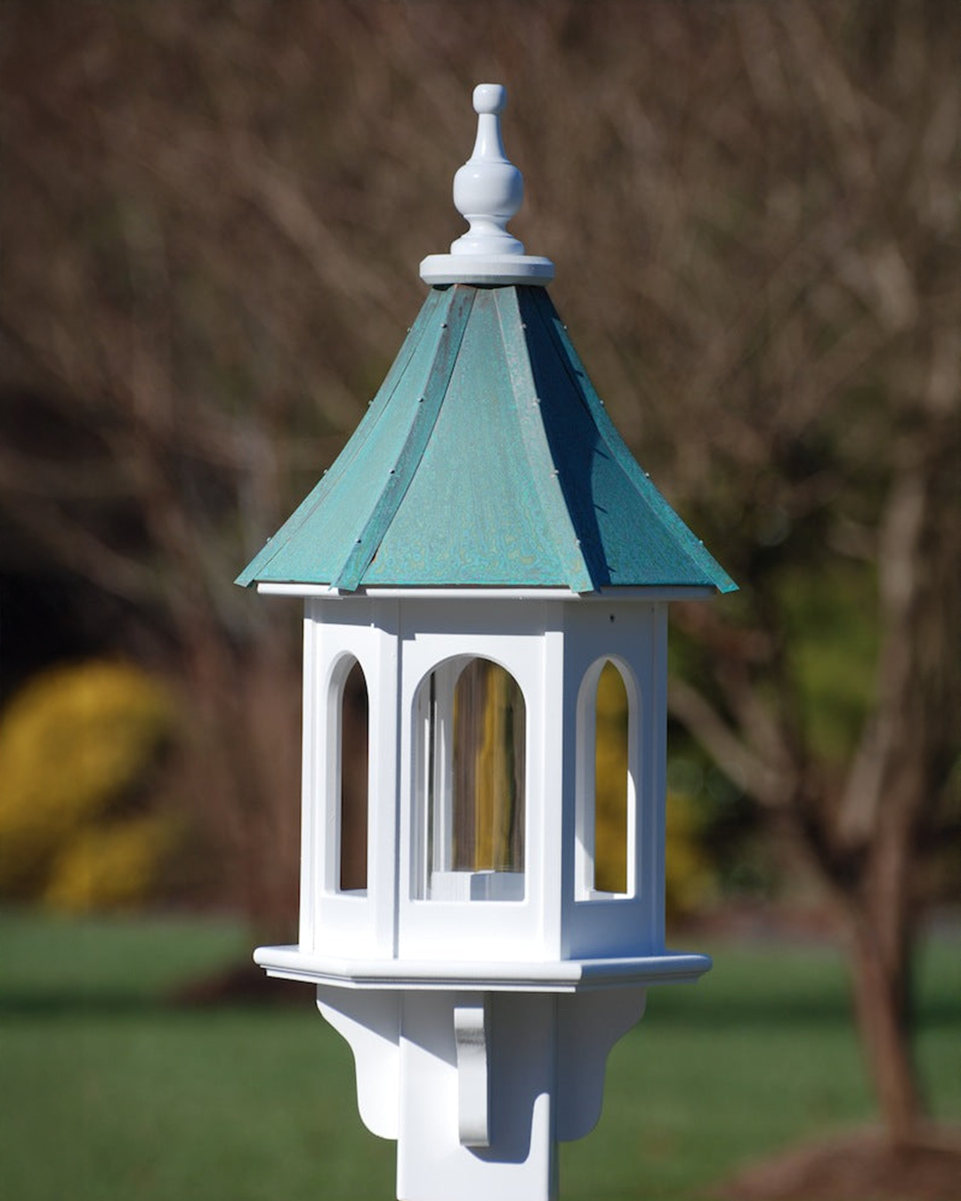 Copper Roof Gazebo Bird Feeder - 28x10