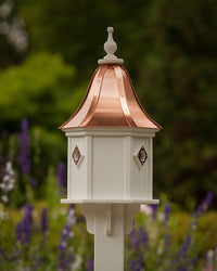 Copper Roof Birdhouse 28x12- 3 Portals