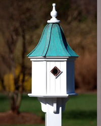 Copper Roof Birdhouse 28x12- 3 Portals