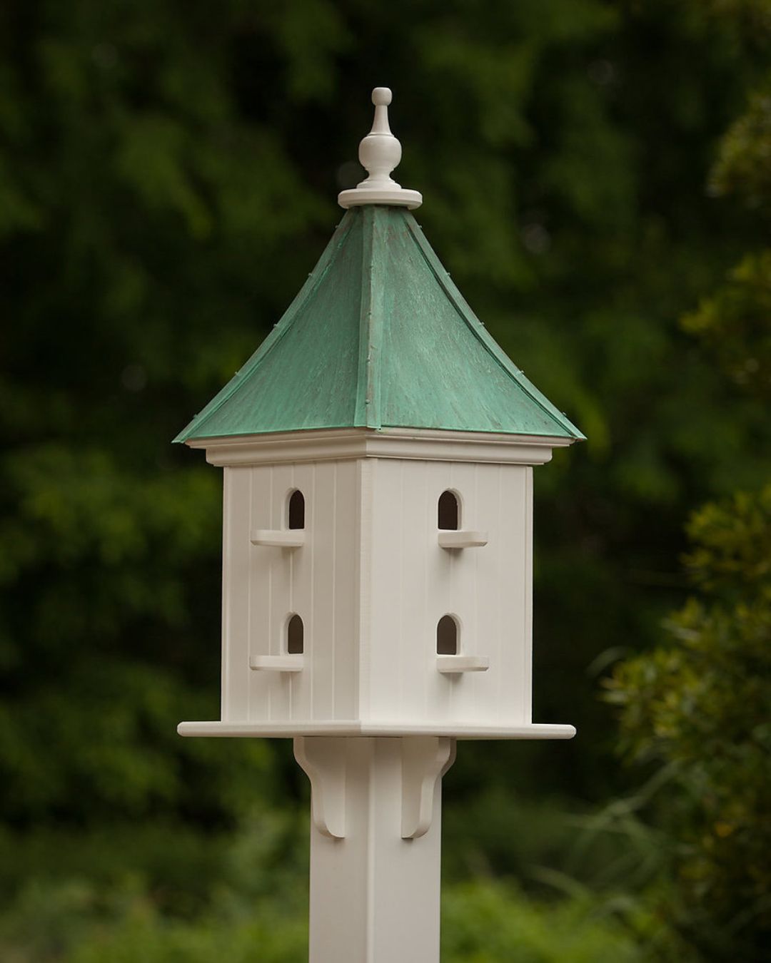 Copper Roof Birdhouse 28x12- 8 Perches