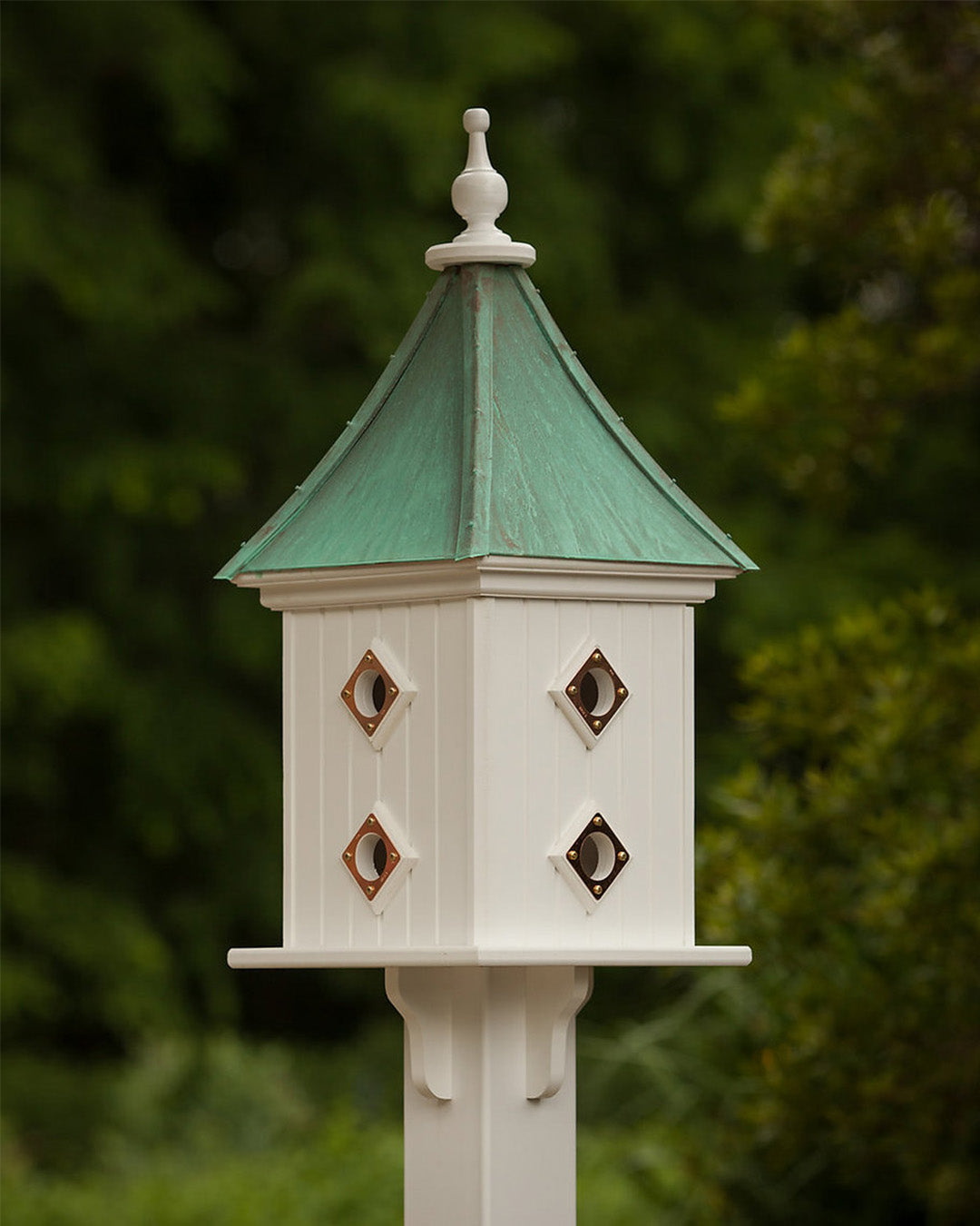 Copper Roof Birdhouse 28x12- 8 Portals