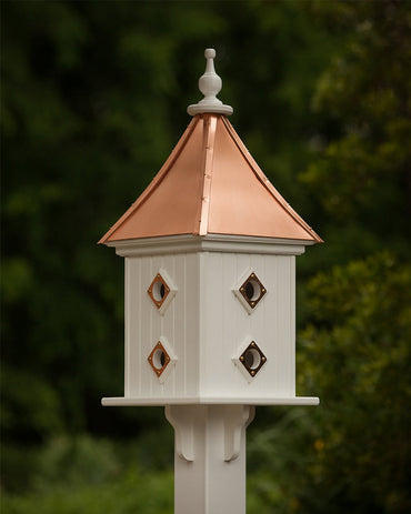 Copper Roof Birdhouse 28x12- 8 Portals