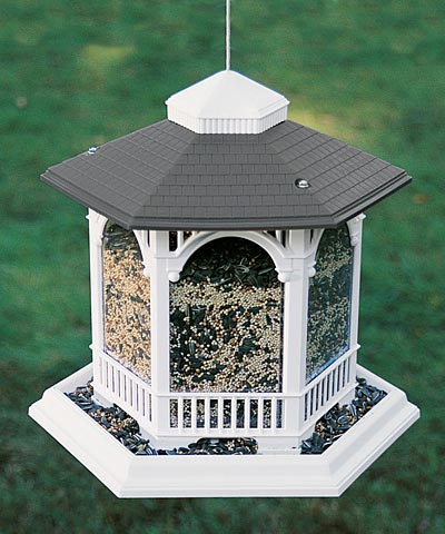 Cedar Pavilion Platform Bird Feeder