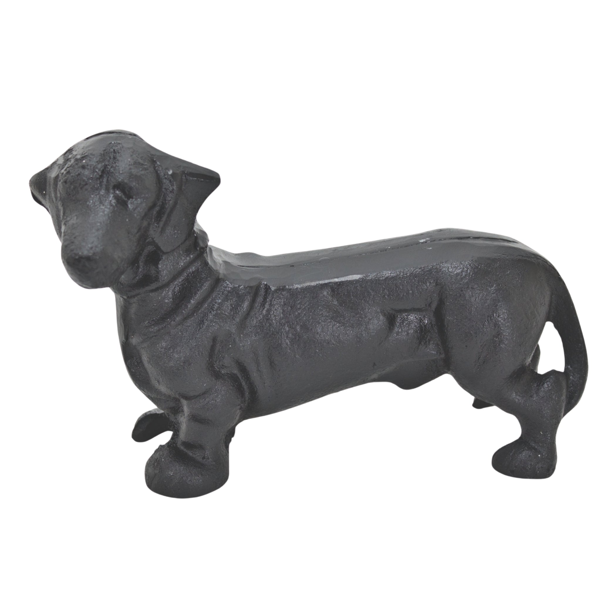 Cute dachshund door stop for holding doors open