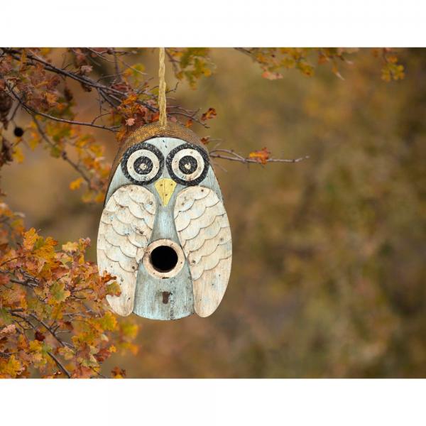 Distressed-Owl-Birdhouse