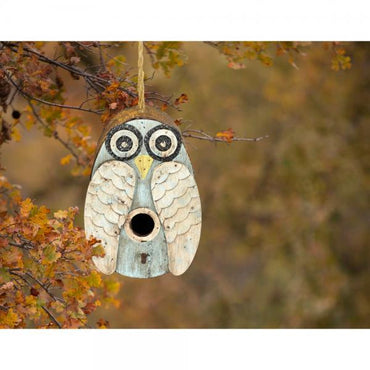 Distressed-Owl-Birdhouse