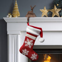 Esschert Design stocking holder featuring a deer motif, crafted from durable cast iron for festive holiday decor