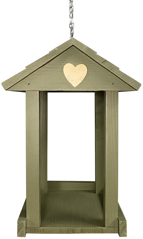 Valentine Fly-Through Bird Feeder – Charming and Functional Bird Feeder for Gardens