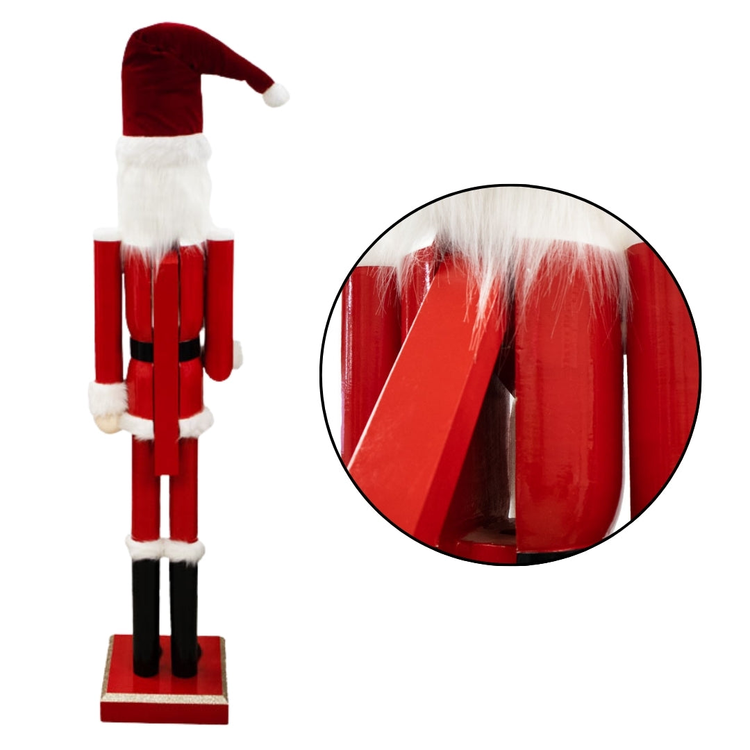 GIANT Nutcracker Mr. Claus Statue by Prime Retreat