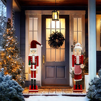 GIANT Nutcracker Mr. Claus Statue by Prime Retreat