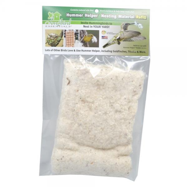 Hummer Helper Nest Material Refill – Set of 2 – Premium Refill for Hummingbird Nesting