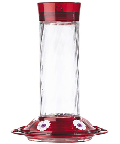 Diamond Ruby Hummingbird Feeder – Elegant and Vibrant Bird Feeder for Gardens