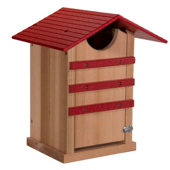 Screech Owl House Poly Roof- Red