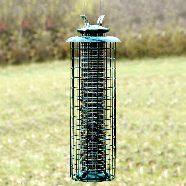 Tube Caged Bird Feeder