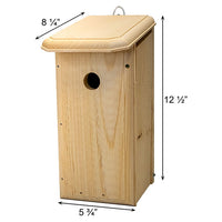 Coveside Chickadee Coop – Cozy and Stylish Birdhouse for Chickadees