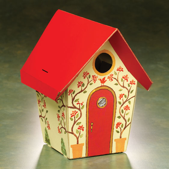 Totally Green Birdhouse kit- Assembled