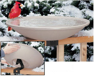 Glass, Ceramic and Solar Hanging Bird Baths