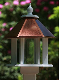 Azalea Vinyl Gazebo Bird Feeder