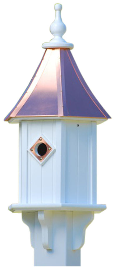Copper Roof Birdhouse Vinyl/PVC