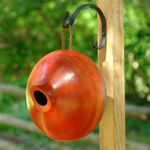 Ellipse Birdhouse- Orange