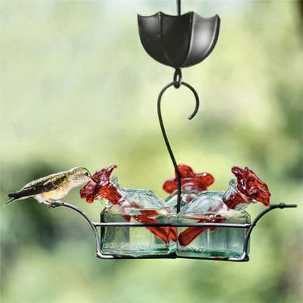 Bouquet Classic Hummingbird Feeder by Parasol