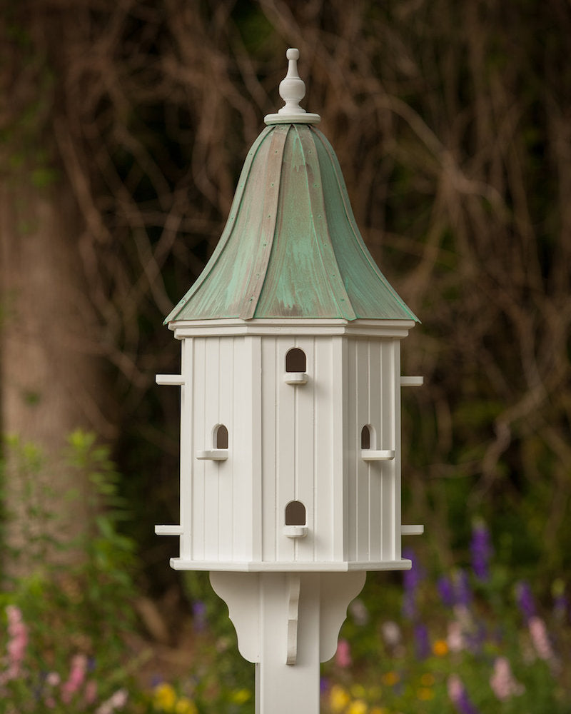 Copper Roof Vinyl Dovecote Birdhouse Patina 12 Entries