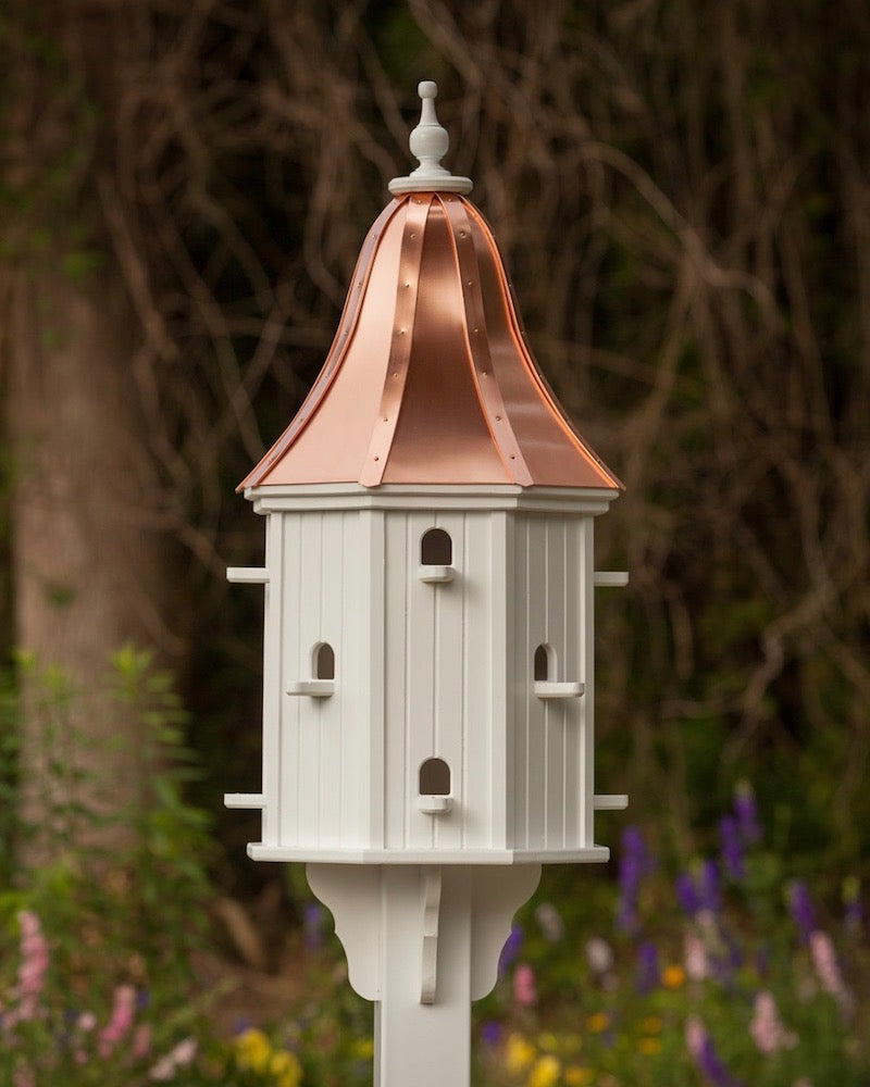 Copper Roof Vinyl Dovecote Birdhouse 12 Entries