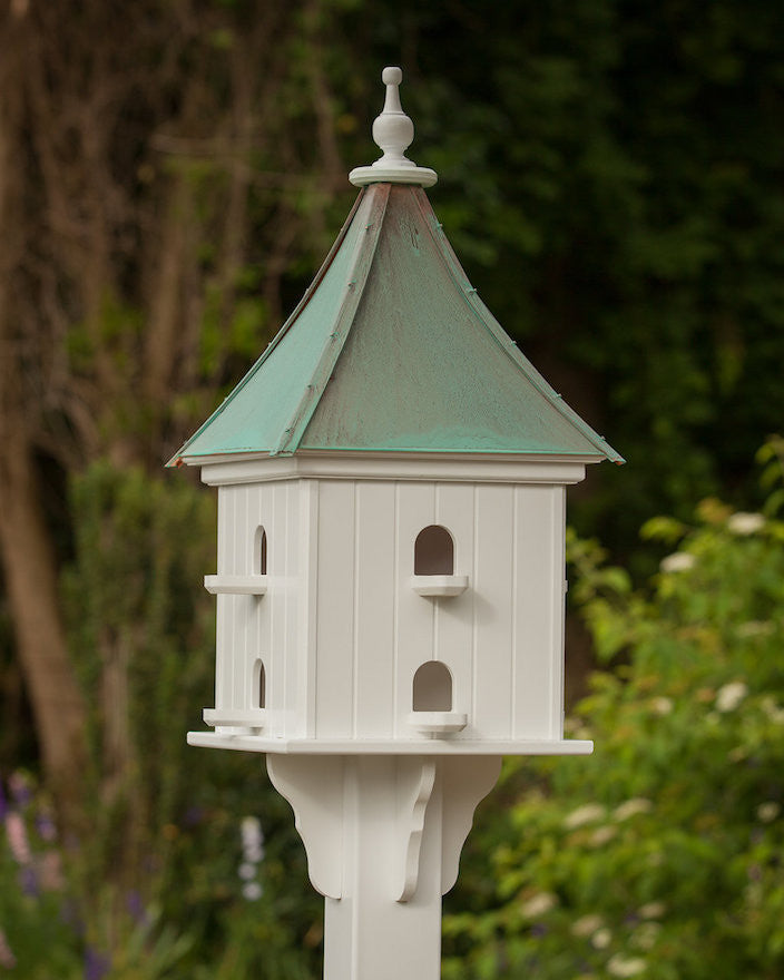 Copper Roof Birdhouse Vinyl/PVC