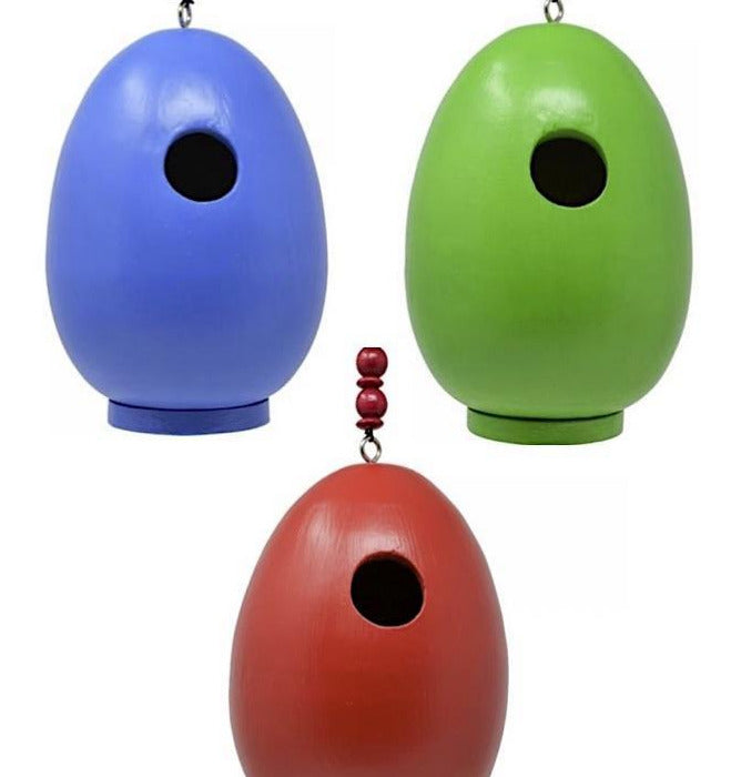 Eco-Egg Birdhouses