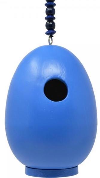 Blue Eco-Egg Birdhouses – Eco-Friendly and Stylish Birdhouses for Sustainable Garden Décor