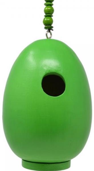 Green Eco-Egg Birdhouses – Eco-Friendly and Stylish Birdhouses for Sustainable Garden Décor