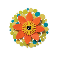 Wall-Mount Kinetic Flower Spinners- 2 Designs