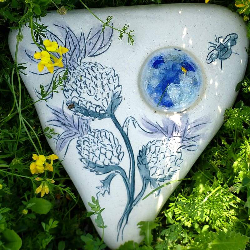 Butterfly Puddler- Thistle Design