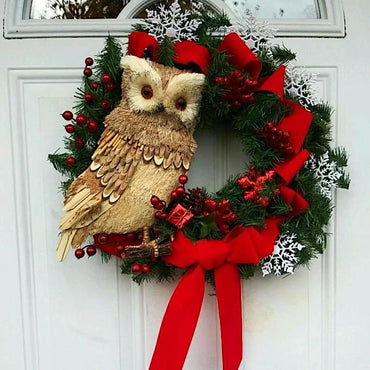 Large Handmade Owl- Decor Idea