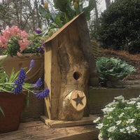 Log Front Birdhouse-1