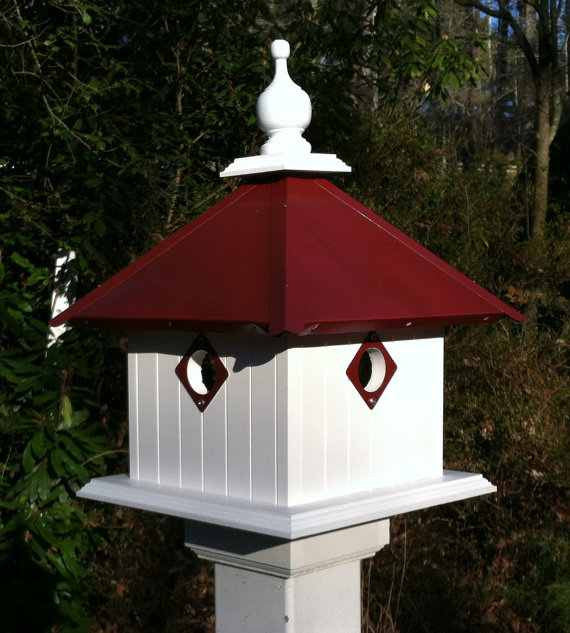 Jasmine Birdhouse-2 Nest in Vinyl/PVC