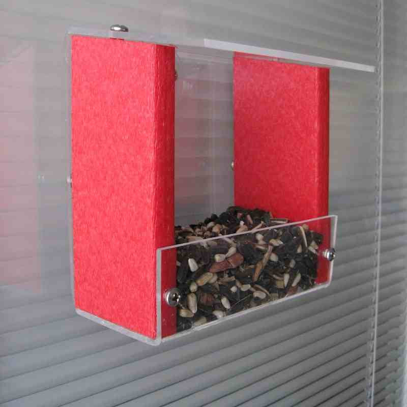 Recycled Window Bird Feeder-Small