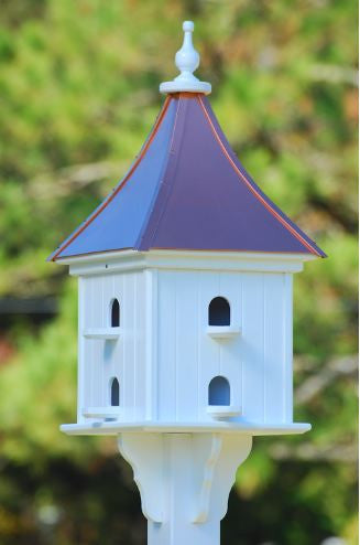 Copper Roof Purple Martin House Vinyl/PVC, 36-inch