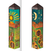 Peaceful Journey Art Pole