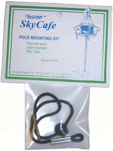Optional Pole Mount Kit for Sky Cafe Feeders