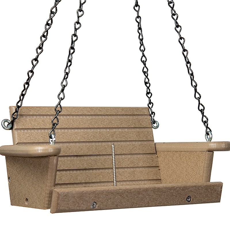 Porch Swing Squirrel Feeder- Poly