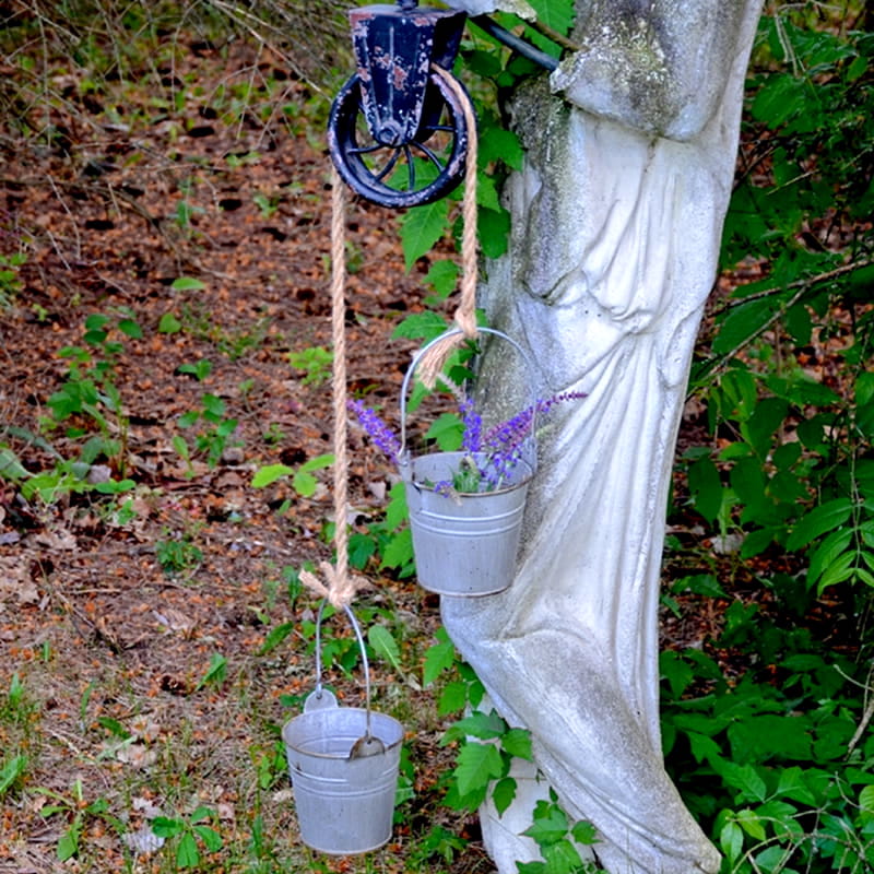 Pulley Bucket Planter