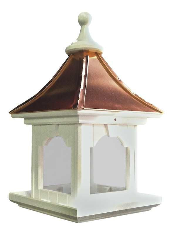 Copper Roof Bird Feeder-Large Capacity Hanging