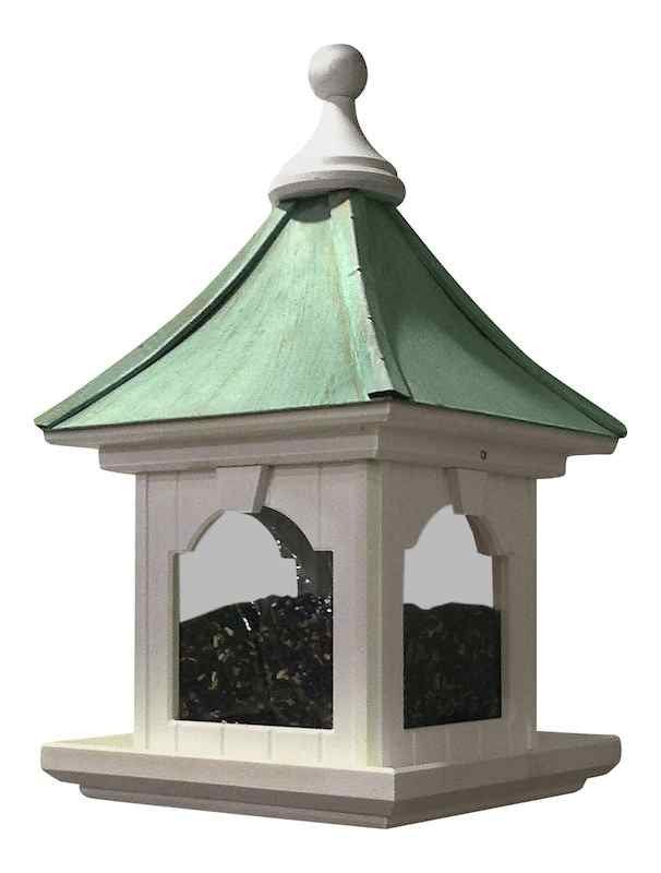 Copper Roof Bird Feeder-Large Capacity Hanging