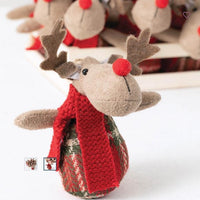 santa's reindeer ornament