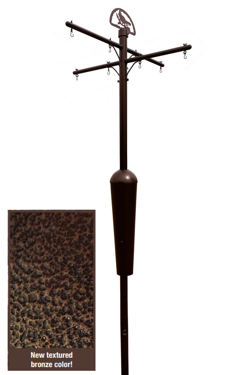 Squirrel Stopper Deluxe Bird Feeder Pole System