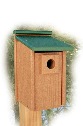 Recycled Western Bluebird House