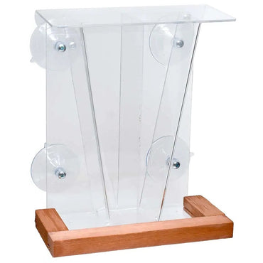 Window Bird Feeder with Two Seeds